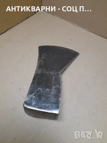 Стара Немска Брадва Топор Тегло 1.500кг. Номер 1., снимка 3 - Антикварни и старинни предмети - 48286752