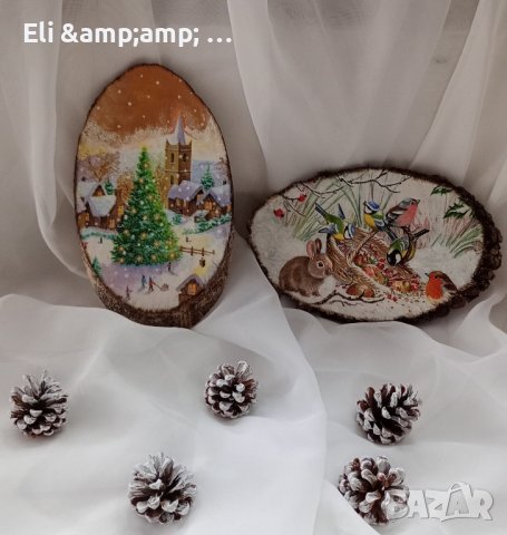 Коледна декорация за стена