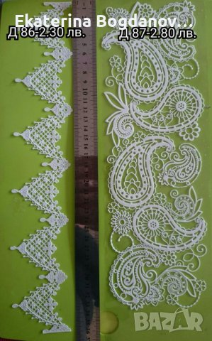 Релефна отливка, дантела