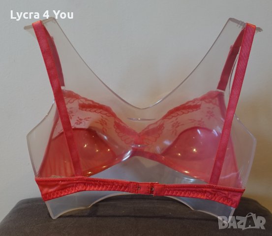 Розов сутиен с мека чашка 80 В, снимка 3 - Бельо - 34729031