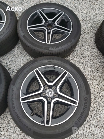 оргинални джанти Мерцедес AMG 5x112..20.цола предни 9j ET44 задни 9j ET57, снимка 3 - Гуми и джанти - 51889176