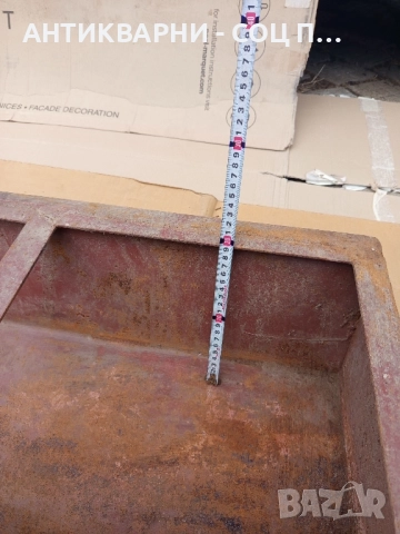 Стара Животинска Хранилка За Фураж Тегло 40кг., снимка 10 - Антикварни и старинни предмети - 51571310