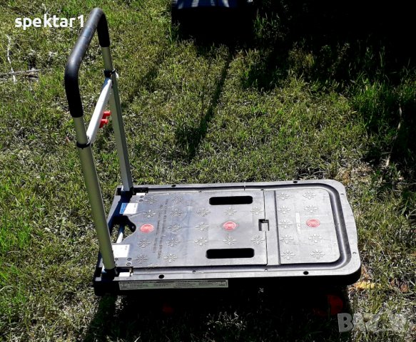 Маркова сгъваема транспортна количка с четири колела нова