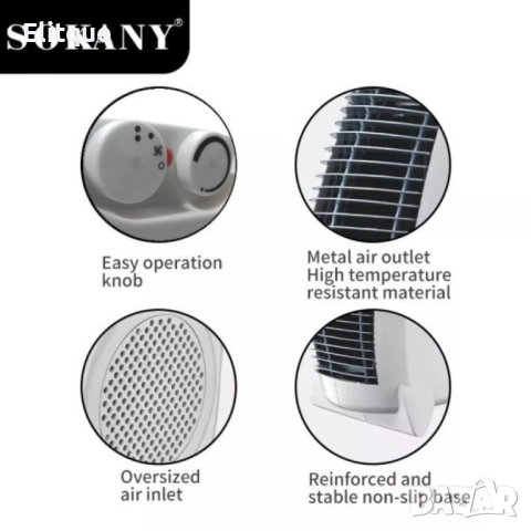 Вентилаторна печка, духалка DN7, снимка 3 - Друга електроника - 52830503