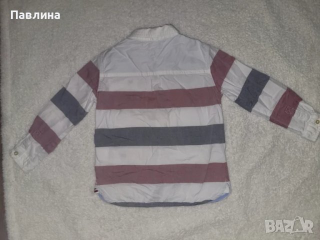 Детска Ризка за Момче Tommy Hilfiger - 3-4г, снимка 2 - Детски ризи - 51133288