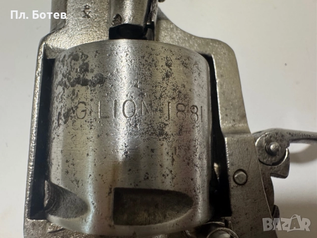 Стар револвер, пистолет, пищов, снимка 5 - Антикварни и старинни предмети - 51896741