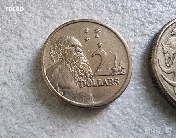 Монети. Австралия. Лот .5, 10 ,20, 50 цента . 1 и 2 долара.6 бройки., снимка 2 - Нумизматика и бонистика - 41411682