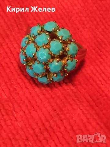 СТАР РЕТРО ВИНТИДЖ РЕГУЛИРУЕМ КРАСИВ СТИЛЕН ПРЪСТЕН 20331, снимка 16 - Антикварни и старинни предмети - 36423774