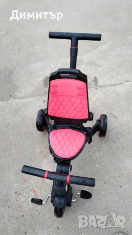 Триколка Zizito Zoe 7в1, снимка 5 - Детски велосипеди, триколки и коли - 47993601