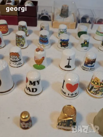 колекция порцеланови и емайлирани напръстници 4/5, снимка 4 - Колекции - 49072202