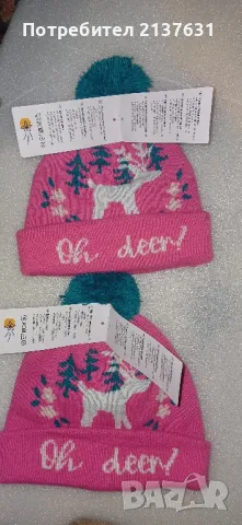 НОВА  с Етикет ДЕТСКА  ШАПКА , снимка 1