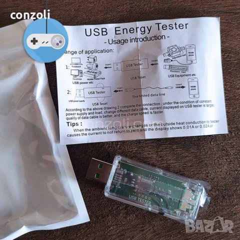 USB тестер и  индикатор за текущо напрежение, ток и капацитет 13 в 1​, снимка 6 - USB кабели - 35373177