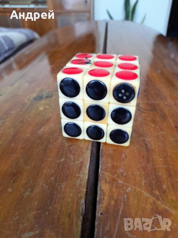 Стар куб,кубче за подреждане, снимка 4 - Антикварни и старинни предмети - 32509294