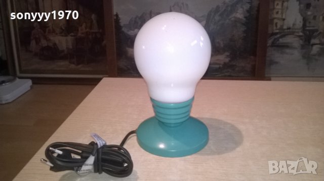 лампа-крушка-21х13-внос швеицария, снимка 4 - Настолни лампи - 27447020