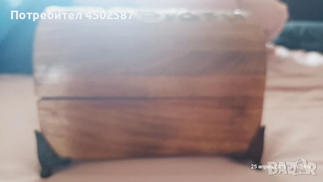 Стилен дървен органайзер за бижута, снимка 4 - Бижутерийни комплекти - 50930039