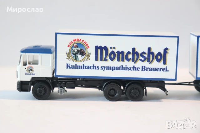 HERPA  1:87 H0 MAN  КАМИОН TIR МОДЕЛ, снимка 2 - Колекции - 50024153
