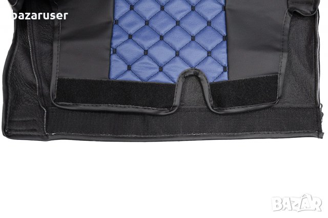 Кожена Тапицерия VolvoTrucks SS /черно със синьо, снимка 2 - Аксесоари и консумативи - 33024309