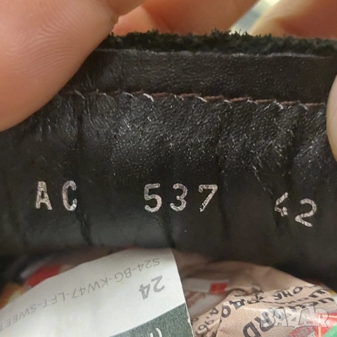 Gucci - Винтидж  Маратонки /  бутонки / голф  / стоножки / обувки  от кожа и плат Номер 42 ., снимка 4 - Футбол - 52457668