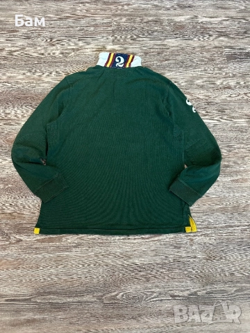 Оригинална мъжка блуза с яка Polo Ralph Lauren размер Л, снимка 4 - Блузи - 52565528