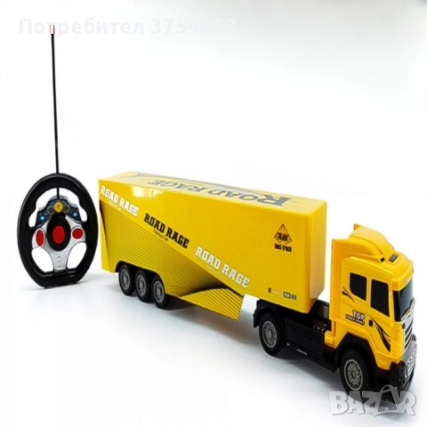 Камион с дистанционно управление  Hercules Road Rage, снимка 5 - Коли, камиони, мотори, писти - 52261765
