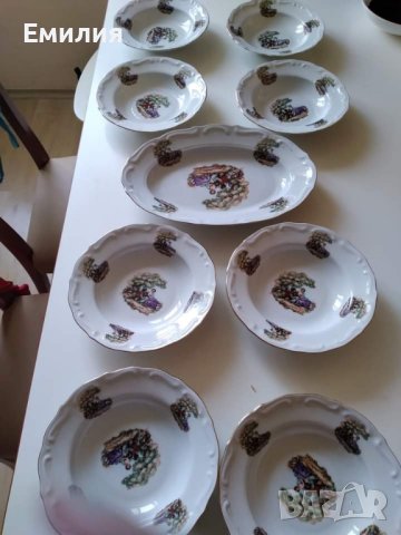 порцеланови чинии на Изида Ромео и Жулиета, снимка 6 - Чинии - 43477235
