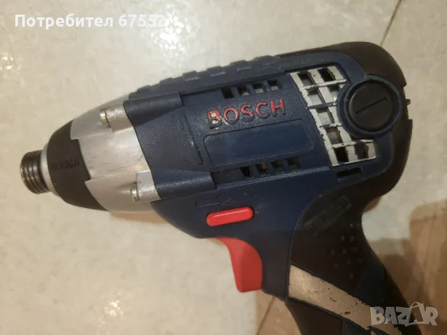 Продавам импакт Bosch GDR 14.4v 135 нютона. Цената е крайна!, снимка 2 - Други инструменти - 48094395