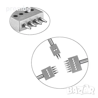 кожарски, сарашки вилици за обработка на кожа, диагонални, замбовидни, прави, снимка 6 - Други инструменти - 24714530