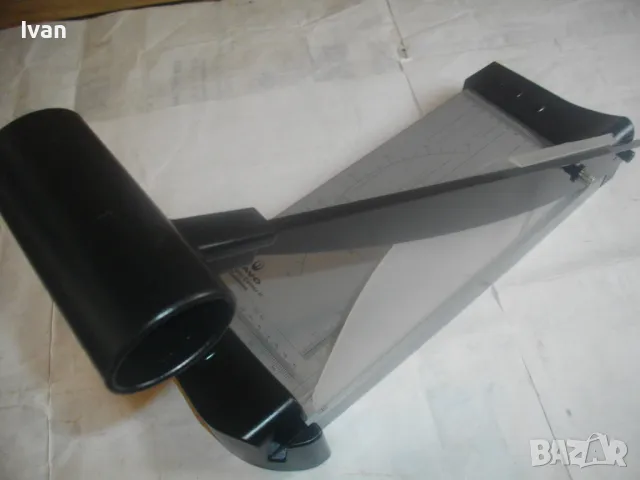 НОВА АЛУМИНИЕВА РЪЧНА ГИЛОТИНА ЗА РЯЗАНЕ НА ХАРТИЯ ФОРМАТ А4 И РАЗЛИЧНИ ВИДОВЕ СИРЕНА КАШКАВАЛ PAVO