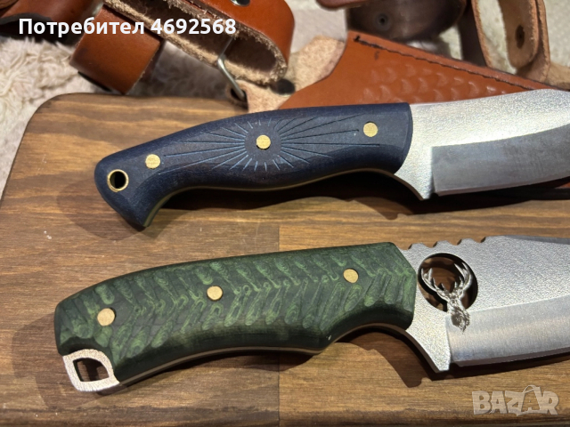 Ръчно изработени ловни ножове, снимка 3 - Ножове - 52900667