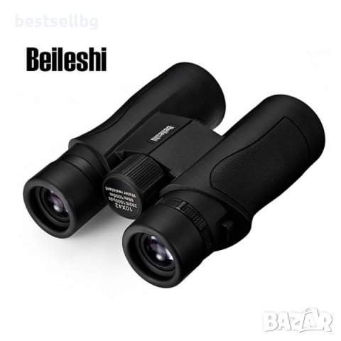 Мощен качествен бинокъл за далечно виждане Beileshi 10X42 за лов птици, снимка 2 - Екипировка - 39938134