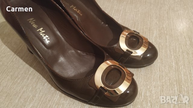 Lavorazione Artigiana италиански дамски обувки на ток, снимка 5 - Дамски обувки на ток - 32539524