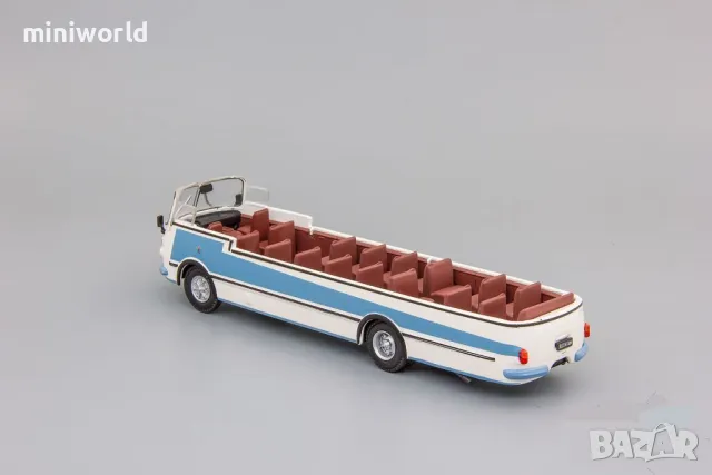 Jelcz 043 Cabrio автобус - мащаб 1:72 на DeAgostini моделът е нов в блистер, снимка 3 - Колекции - 49560944