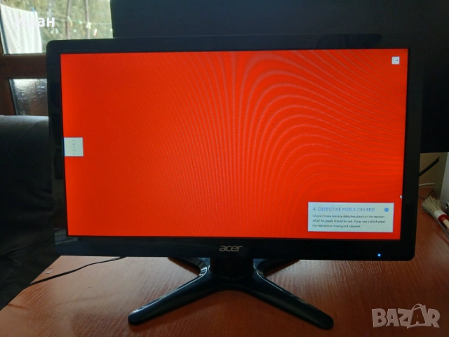 Продавам монитор ACER G206HQL, снимка 5 - Монитори - 53138547