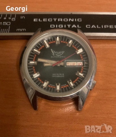Stewag Automatic Swiss Incabloc Часовник, снимка 2 - Мъжки - 53590572