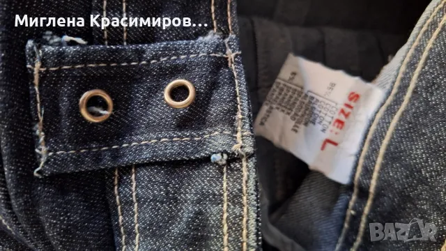 Дънкова пола, снимка 5 - Поли - 47647613