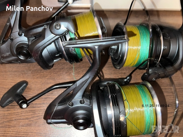 Шаранджийски макари Shimano aero technium mgs 14000 xtc, снимка 3 - Макари - 51988634