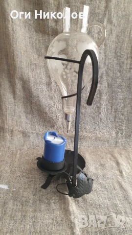 Оригинален декантер за вино, снимка 8 - Антикварни и старинни предмети - 51099647