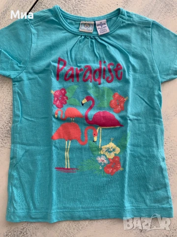 Тениски с къс ръкав за момиченце 2-3 годинки, снимка 2 - Детски тениски и потници - 50578608