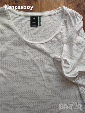 g-star vontoni relaxed r t - страхотна мъжка тениска КАТО НОВА, снимка 3 - Тениски - 33361455