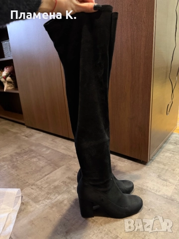 чизми Зара , снимка 2 - Дамски ботуши - 52727547