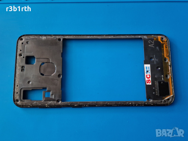 Samsung A20 - Рамка, оригинална (SM-A205F), снимка 2 - Резервни части за телефони - 44846562