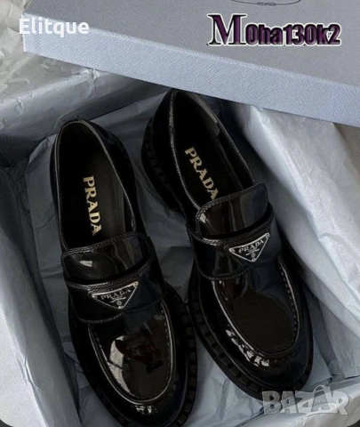 мокасини prada, снимка 2 - Дамски ежедневни обувки - 53227641