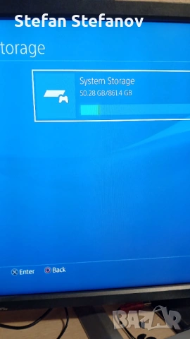 С ГАРАНЦИЯ 1Г Sony PlayStation 4 Pro White бял PS4 1TB профилактиран проверен Play Station SW 11.52, снимка 4 - PlayStation конзоли - 53137110