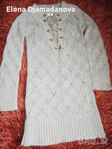 Плетена туника -дамска +поло блуза 