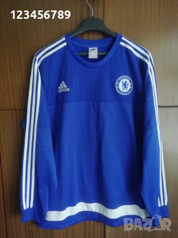 Chelsea Adidas нова оригинална блуза горнище Челси Адидас размер XL 