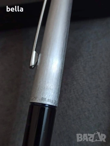 Писалака Pelikan 21 Silvexa Germanyв запазен вид писец-бяло злато 585 -14 карата ., снимка 8 - Антикварни и старинни предмети - 53523029