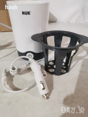 NUK TERMO EXPRESS PLUS Нагревател за шишета и буркани, с включен адаптер за кола, снимка 7 - Други - 49362517