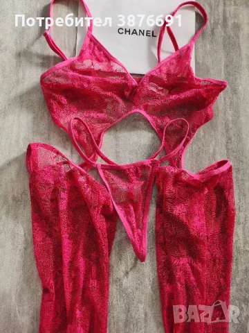 Секси костюм с прашки и жартиери, снимка 2 - Бельо - 48293978