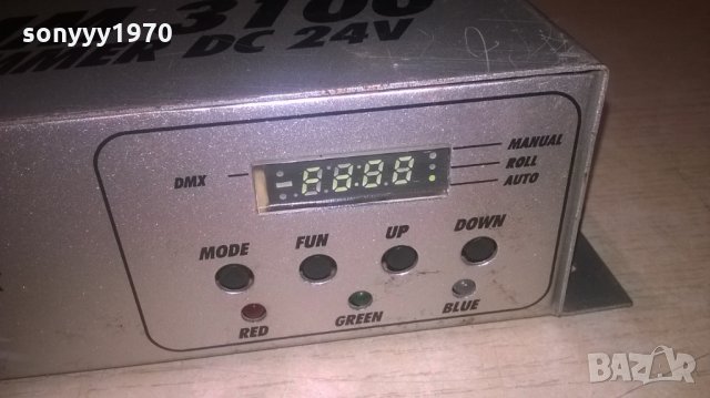 EUROLITE AT-DIMM 3100 DMX DIMMER DC 24V-ВНОС ШВЕИЦАРИЯ, снимка 6 - Други - 27428602