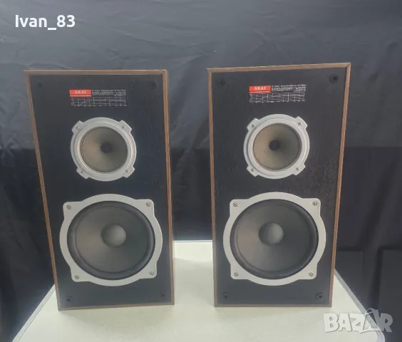 Усилвател Akai AM 2200 с тонколони Akai SR-H30, снимка 8 - Ресийвъри, усилватели, смесителни пултове - 50179685